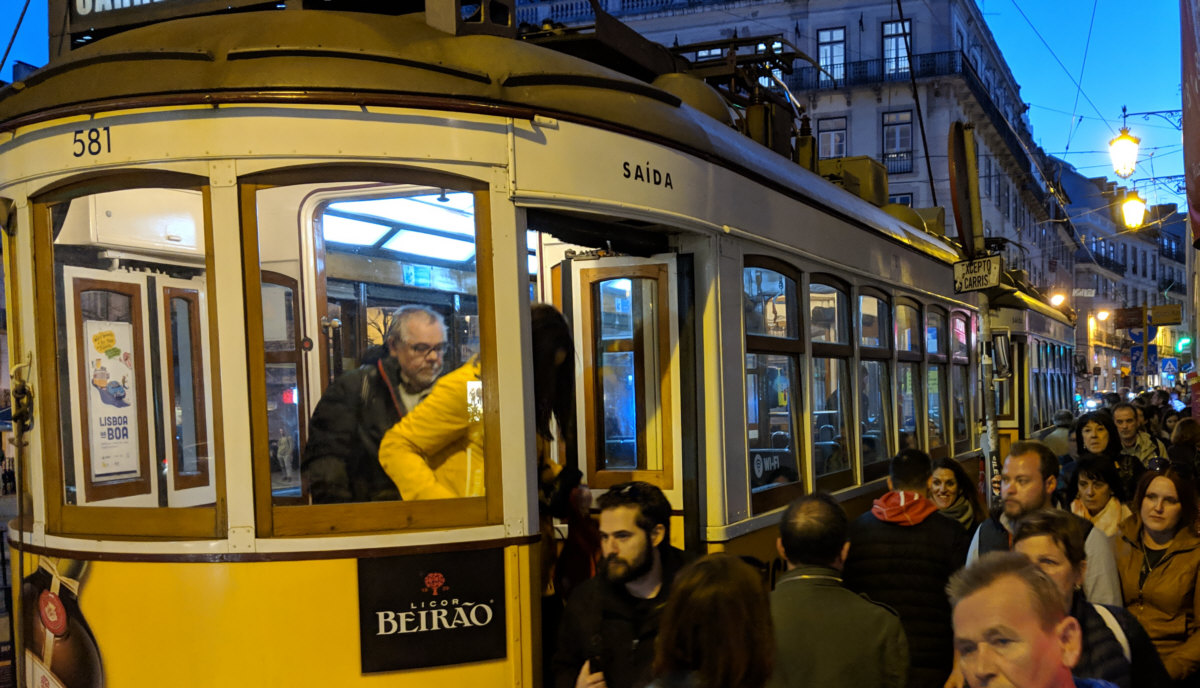Lisbon tram